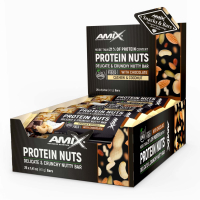 Protein Nuts Crunchy Nutty Bar 25x40g Bar Cashew - Coconut