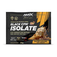 Amix™ Black Line Black CFM® Isolate 35g - salted caramel ice cream