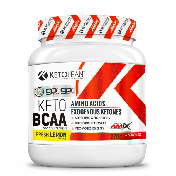 KetoLean® Keto goBHB® + BCAA 270g Lemon